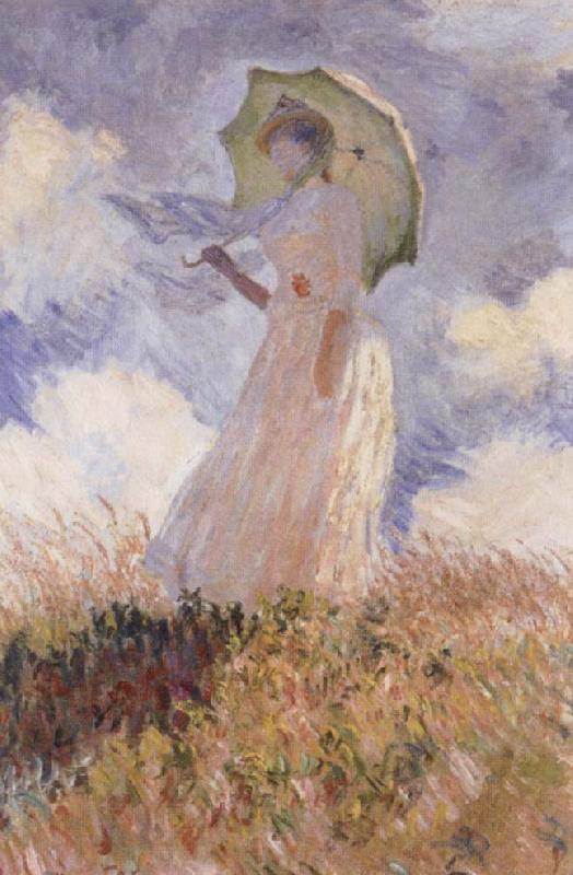 Claude Monet The Walk,Lady with Parasol